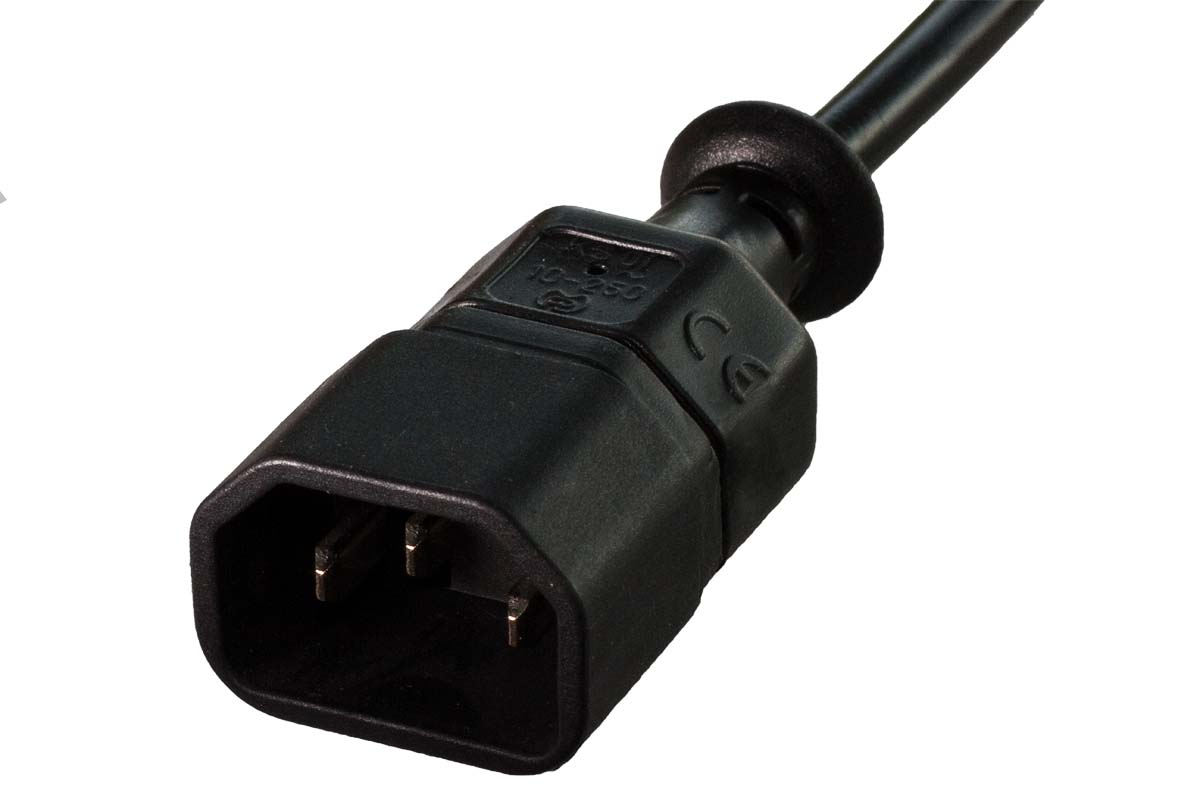 KS01 connector plug with earthing contact