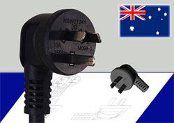 M09A - Australia angle plug