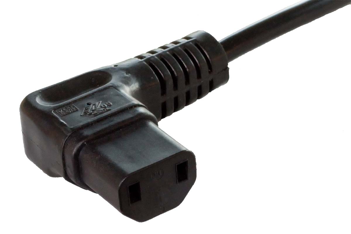 K7A-2W right angled appliance connector C17