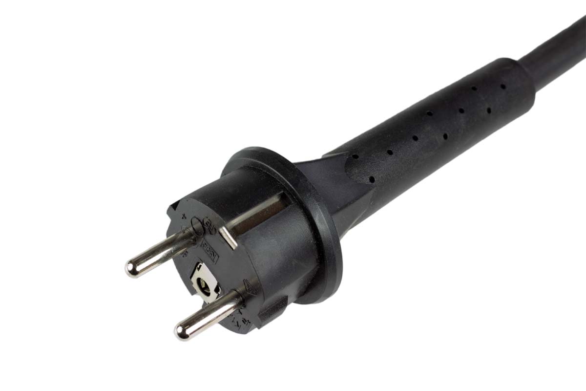 K1A-4 Schutzkontaktzentralstecker IP44