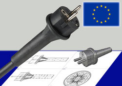 K1A-4 - Schutzkontaktzentralstecker