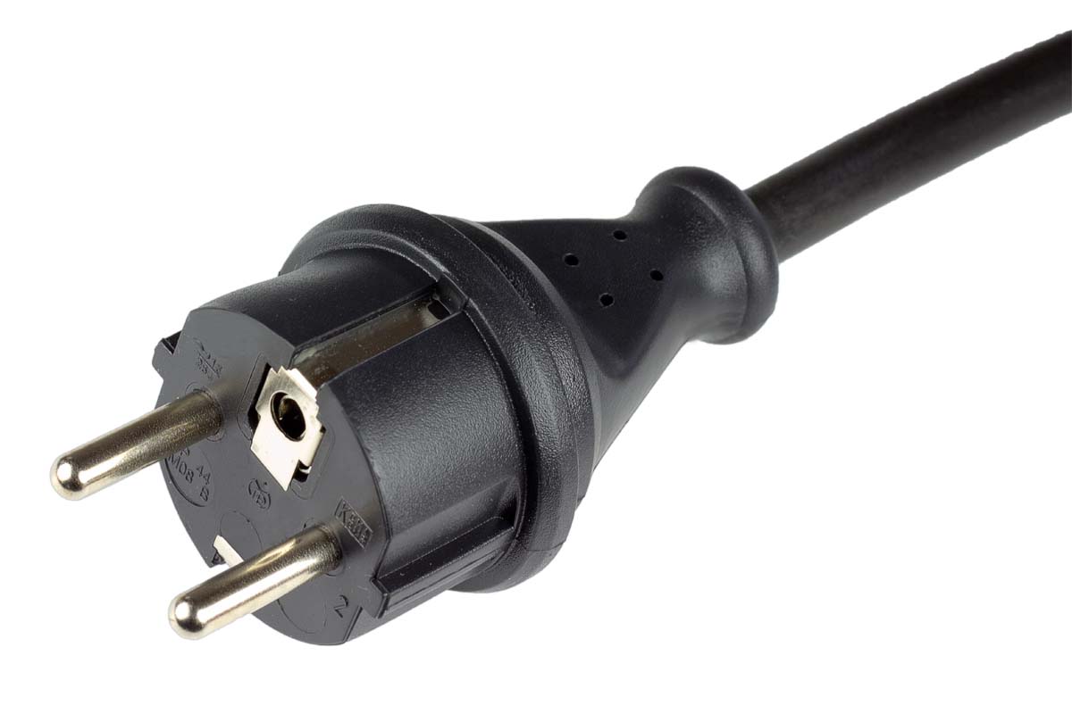 M08B-Schutzkontaktzentralstecker IP44