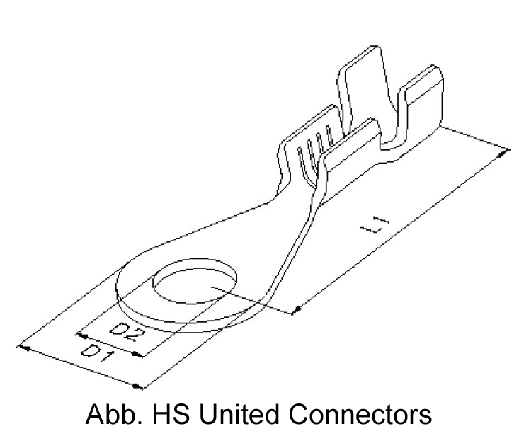 Ring cable lug M4