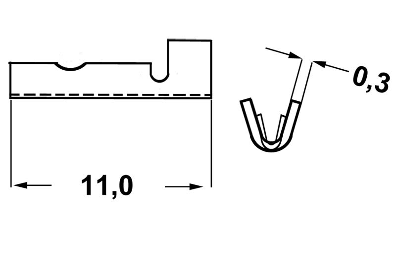 End splice AE128